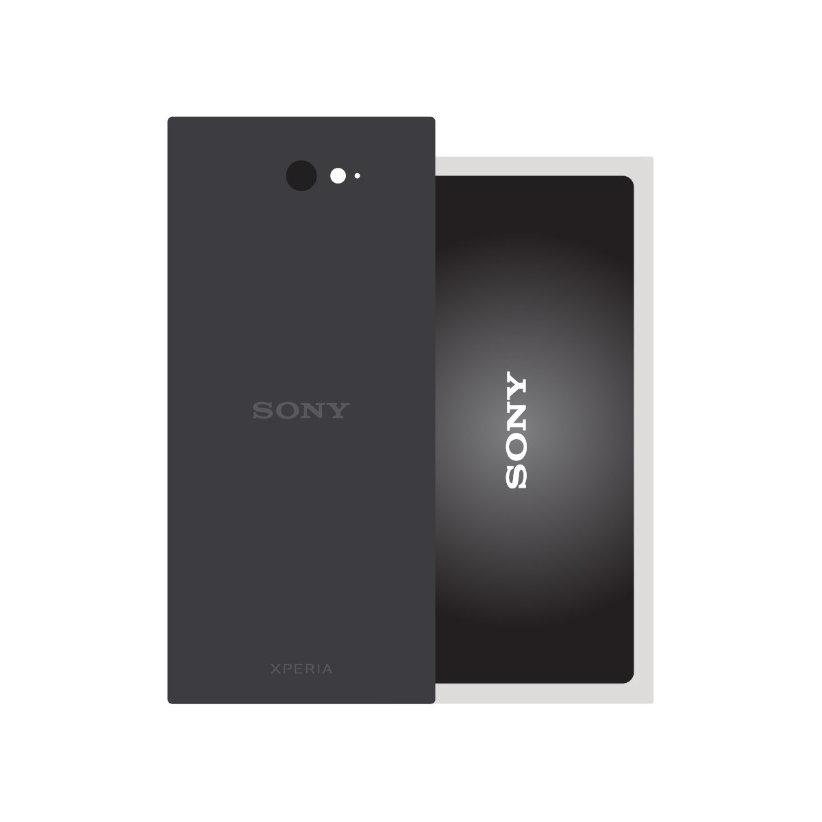 SmartGrade Pro™ - Back Cover for Sony Xperia M2