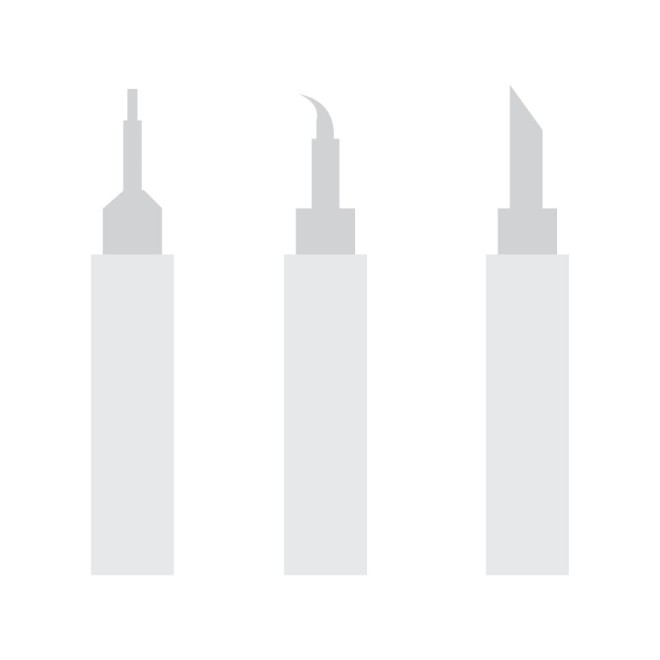 Replacement unleaded environmental soldering iron tip