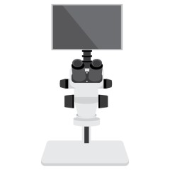 HDMI Stereo trinocular microscope - 110 - 220V