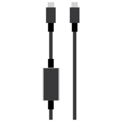 AV line intelligent detection charging data line - Type C to Lightning