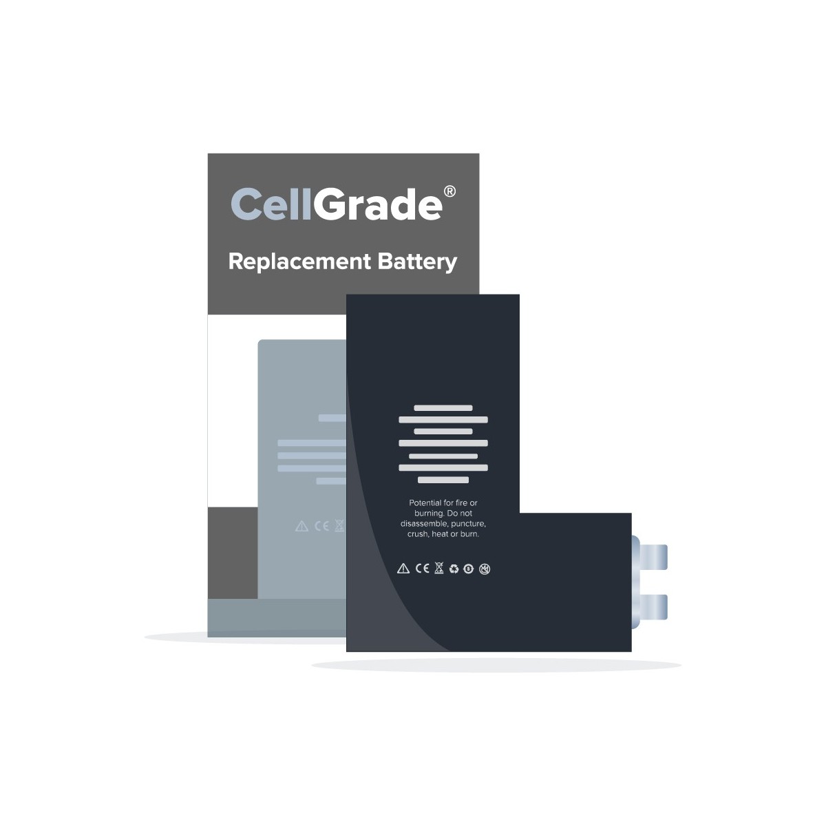 SmartGrade Pro™ - Battery for iPhone 15 Pro (Raw battery cell)