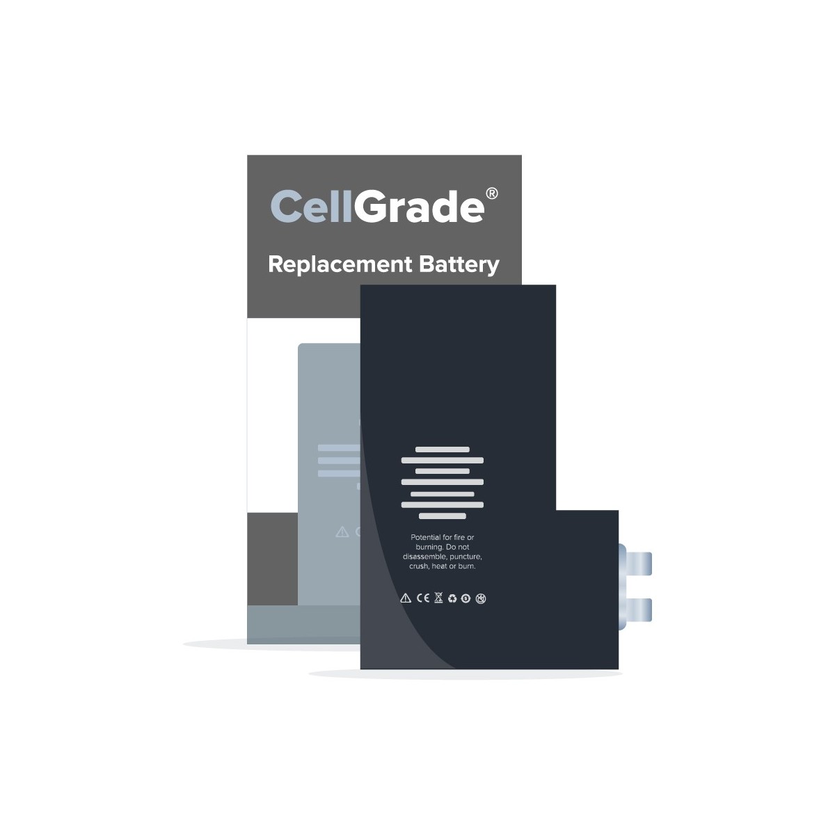 SmartGrade Pro™ - Battery for iPhone 12 Pro Max (Raw battery cell)