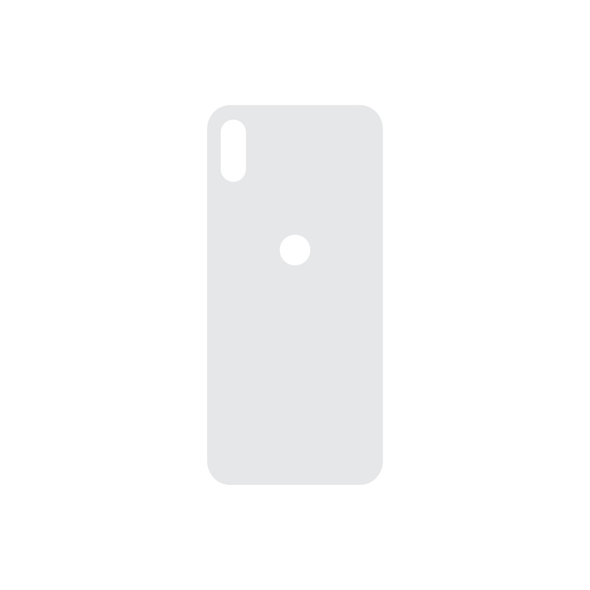 SmartGrade Pro™ - Back Cover for Xiaomi Mi 8 - Sliver