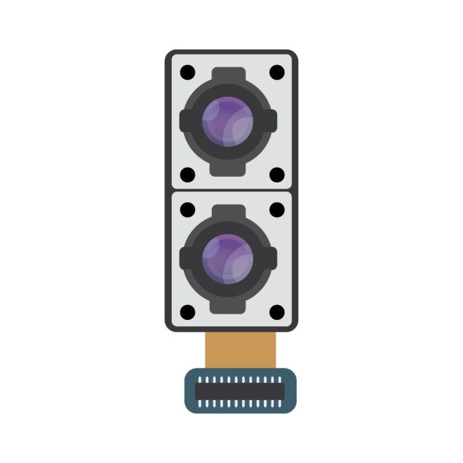 SmartGrade Pro™ - Montagem da câmara traseira - 12 MP | 12 MP para Xiaomi Mi 8 Pro