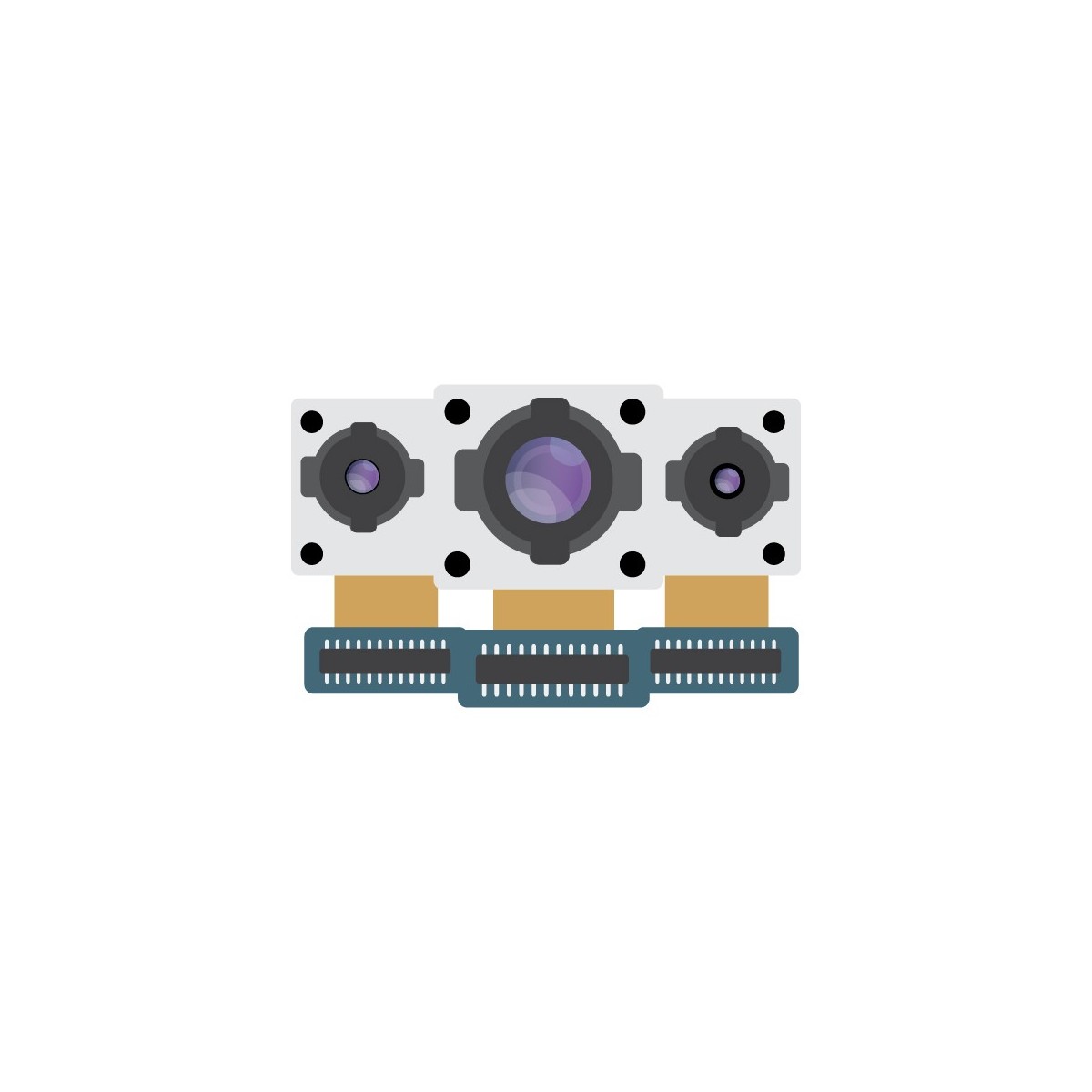 SmartGrade Pro™ - Rear Camera assembly - 108 MP | 12 MP | 5 MP for Xiaomi Mi Note 10