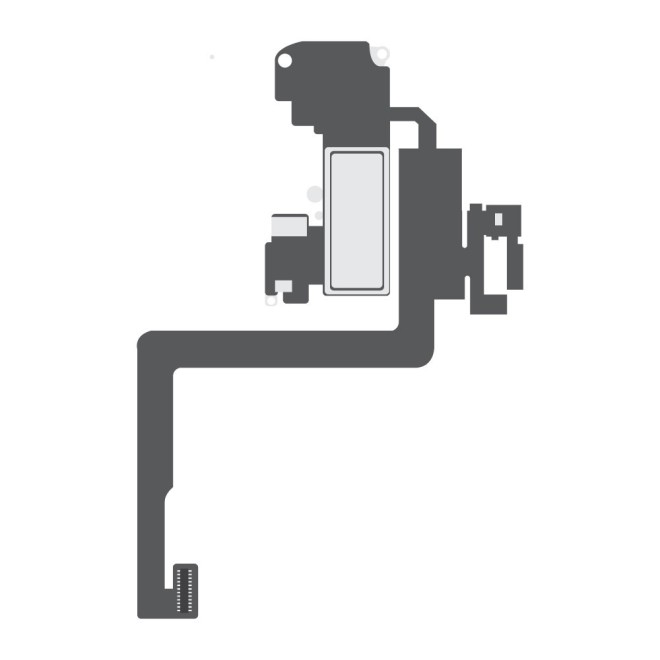 Earpiece speaker with micro and sensor flex cable for iPhone 12 Pro