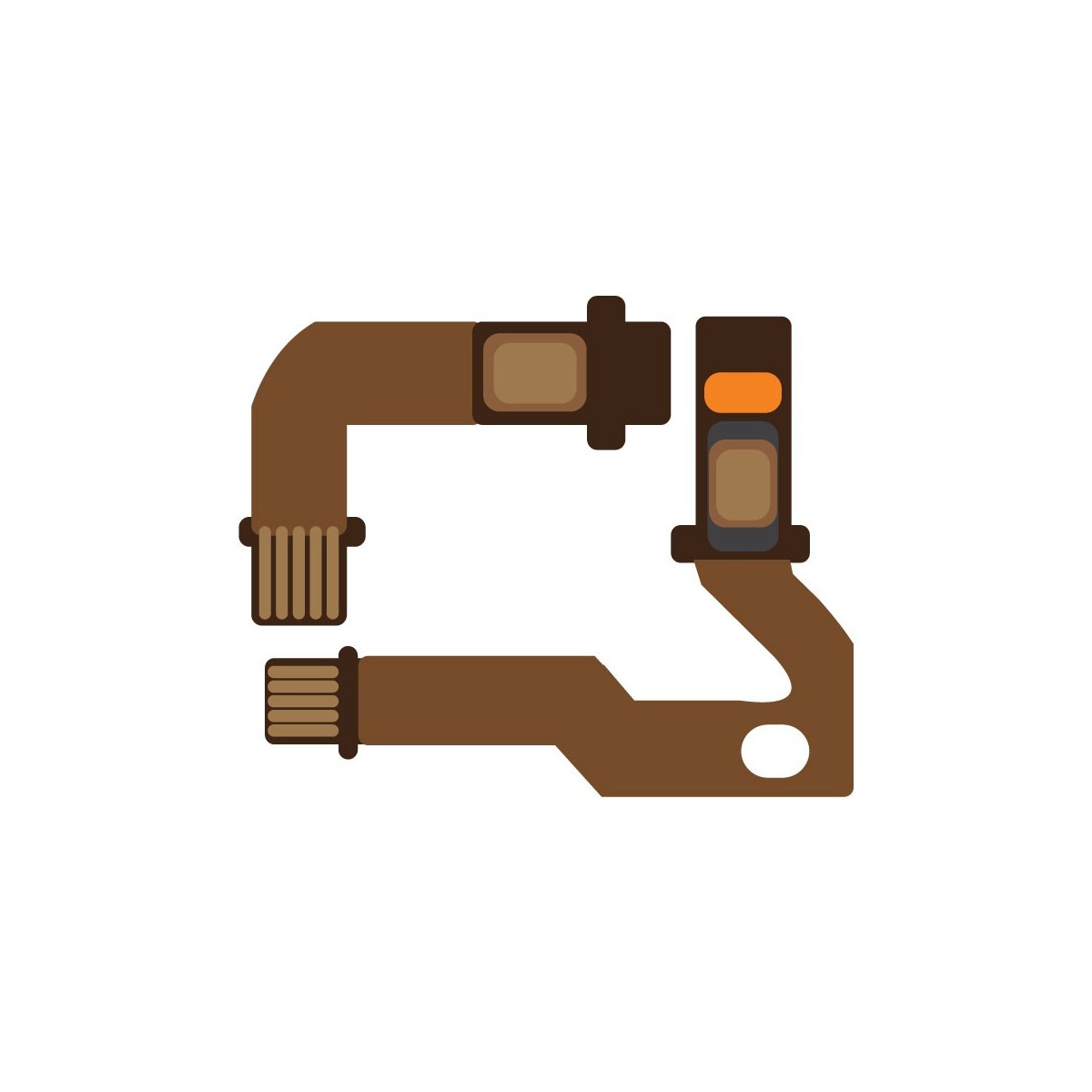 Loud speaker flex cable for Sony PlayStation 5