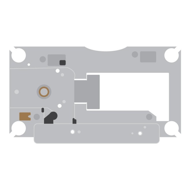 Laser lens disc drive module with rail and motor (KEM-860) for Sony PlayStation 4