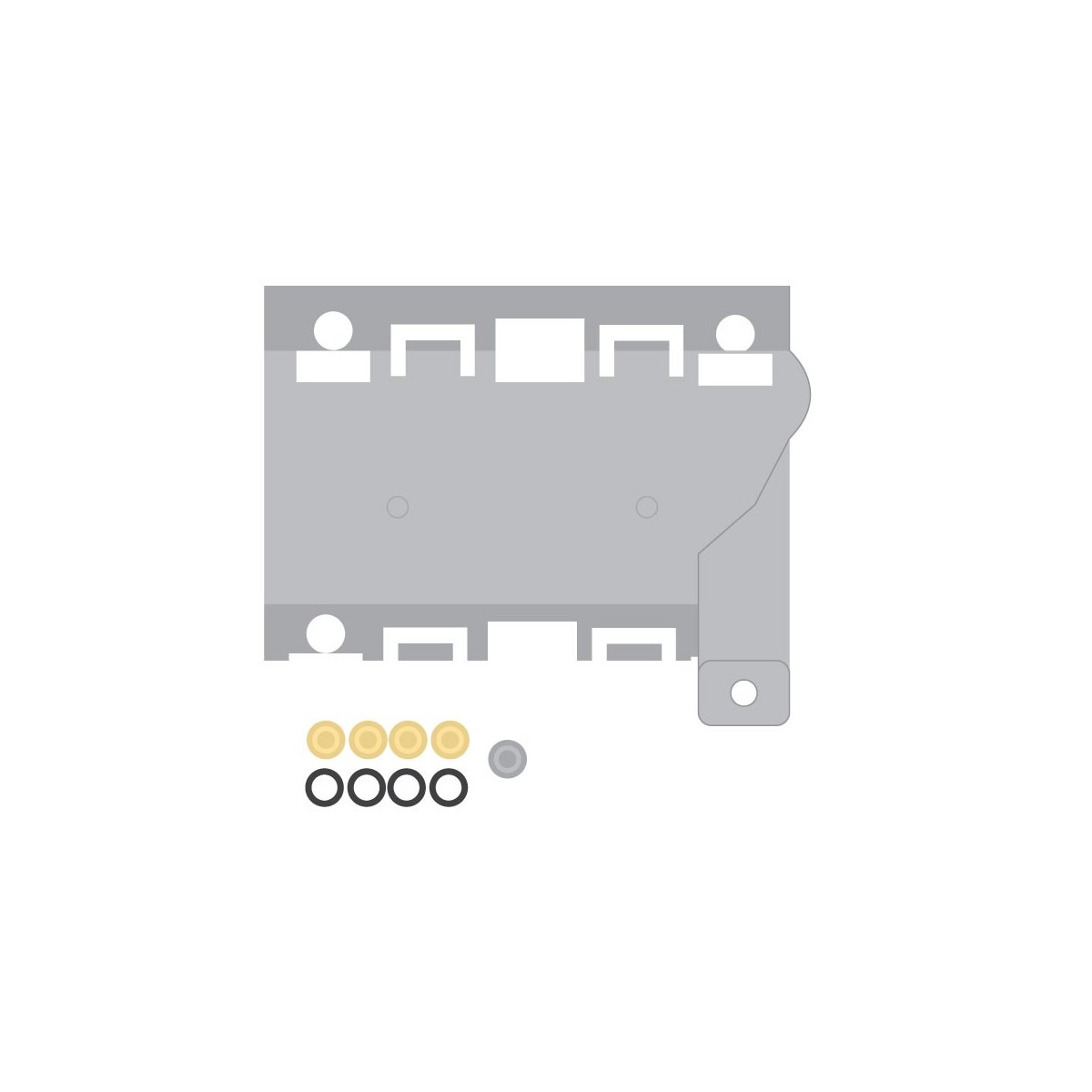 HDD bracket with Screw 10 pieces pack for Sony PlayStation 4