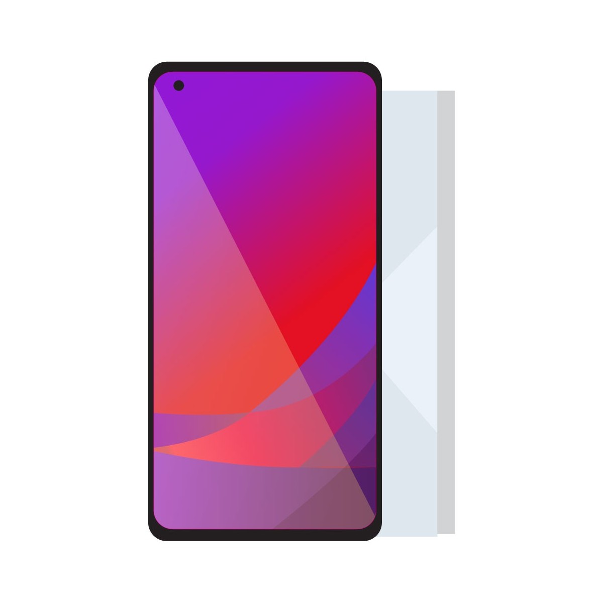 SmartGrade Pro™ - Complete display with frame for Oppo Reno8 T 5G / Oppo Reno9 / Oppo Reno9 Pro / Oppo Reno8 Pro Plus - Black