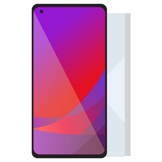 SmartGrade Pro™ - Complete display with frame for Oppo Reno7 / Oppo Reno8 - Black