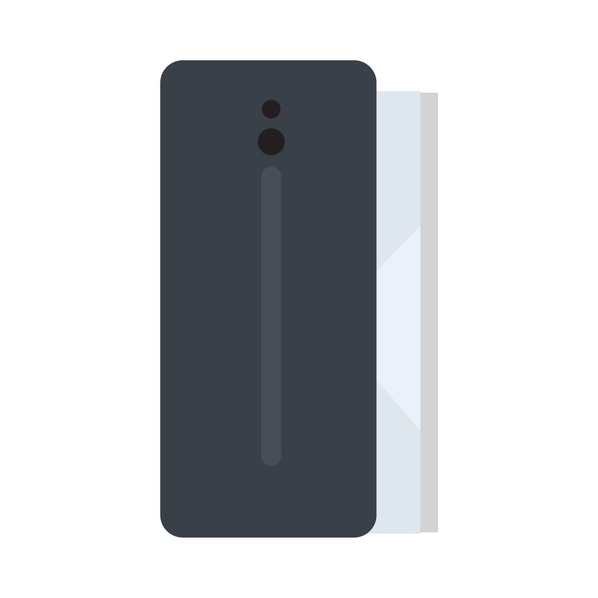 SmartGrade Pro™ - Back cover for Oppo Reno6 5G - Grey