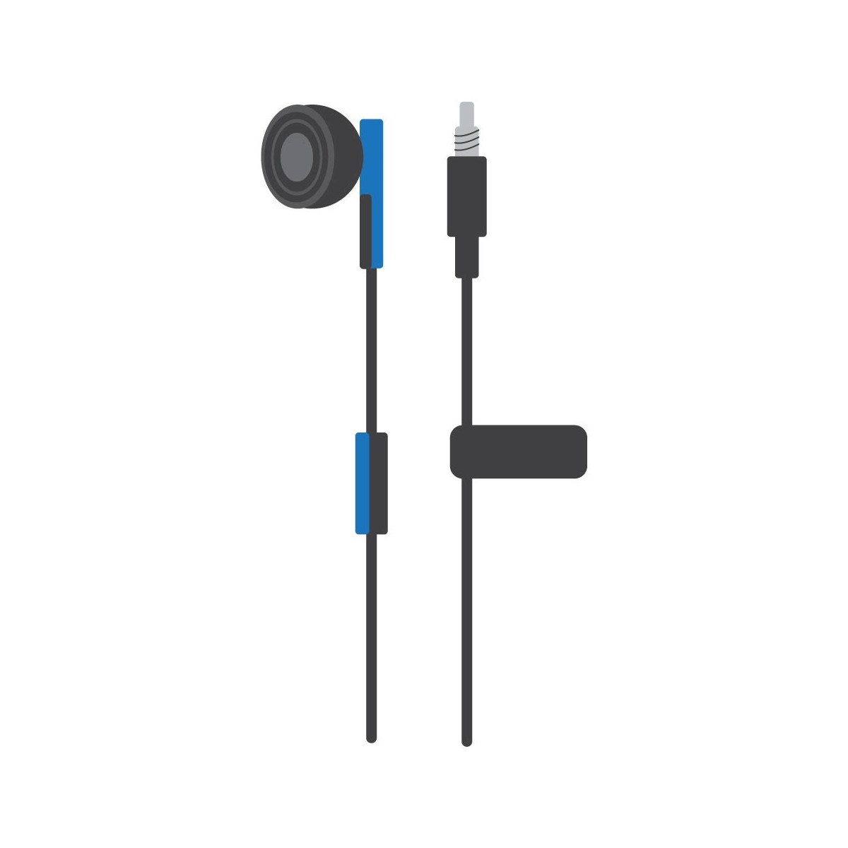 Earphone with microphone for Sony PlayStation 4 - 