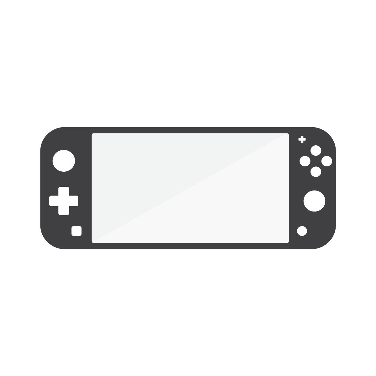 Upper housing for Nintendo Nintendo Switch Lite - Black