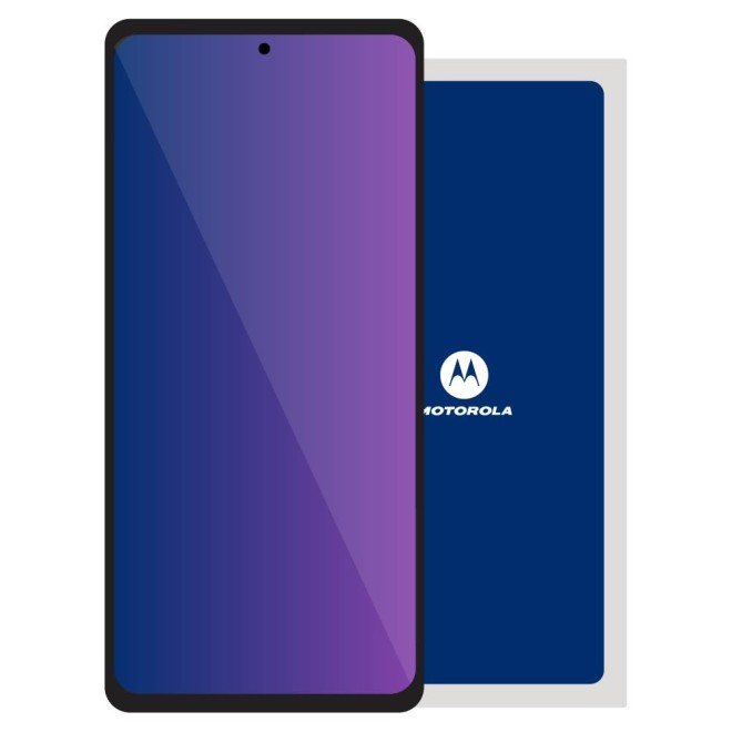 SmartGrade Pro™ - Ecrã completo com moldura para Motorola One Vision