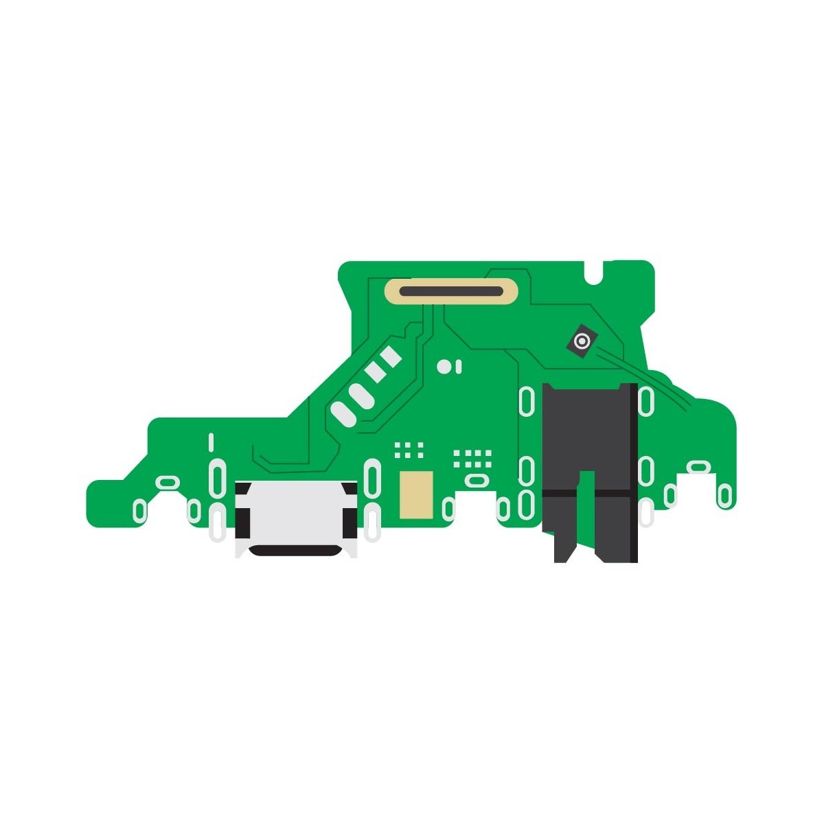 SmartGrade Pro™ - USB Charging Board for Honor 80 SE - Green