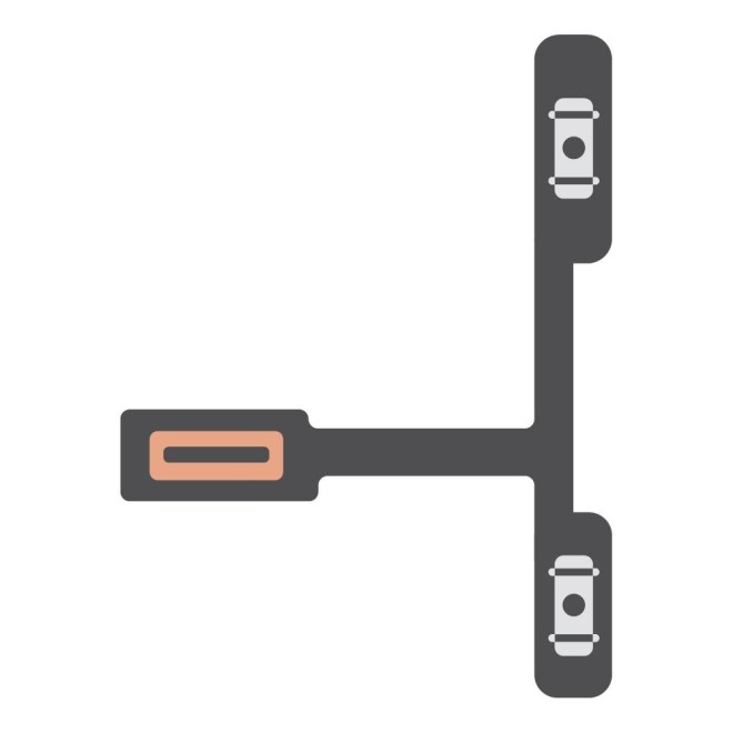 SmartGrade Pro™ - Power and Volume Flex Cable for Huawei MediaPad T5 10.1 - Black/Gold