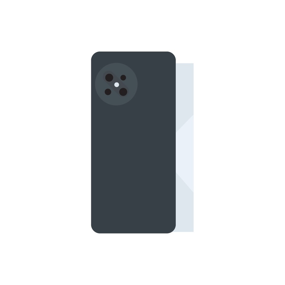 SmartGrade Pro™ - Back cover for OnePlus 7T - Blue