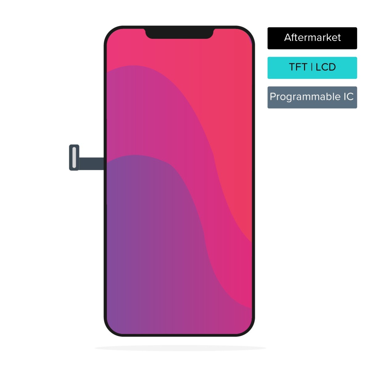 TFT display for iPhone 13 Pro Max - Aftermarket (Programmable IC)