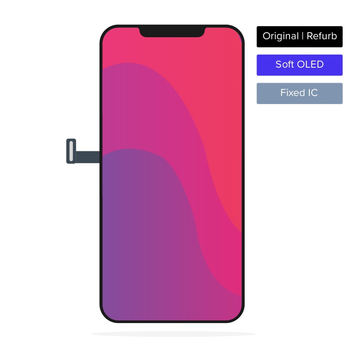 Soft OLED display for iPhone 13 Pro - Original