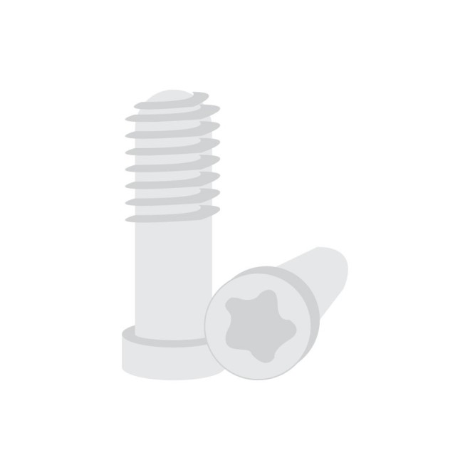 Bottom screw set (2 pcs) for iPhone 6 Plus- White