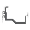 Power switch and volume flex cable with metal plate for iPhone 5S