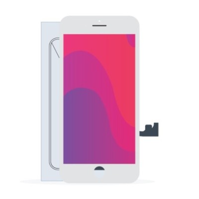 SmartGrade Pro™ - TFT InCell Écran pour iPhone 7 - (Aftermarket) - IC intégré - Noir