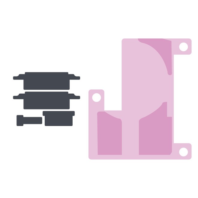 SmartGrade Pro™ - Adhesivo para batería (paquete de 20) para iPhone 15 Pro Max - (Aftermarket)