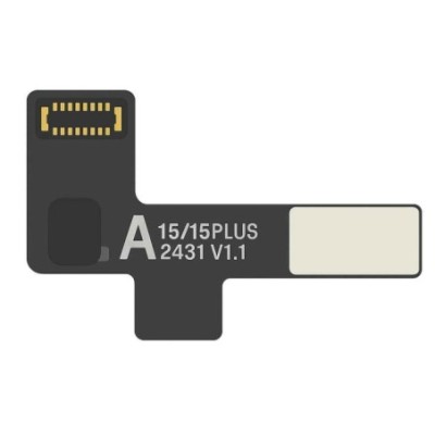 SmartGrade Pro™ - Clone-DZ03 Cabo flexível de etiqueta da câmara traseira (Qianli) para iPhone 15 / iPhone 15 Plus - (Aftermarket)