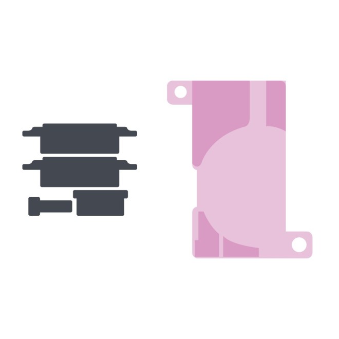 SmartGrade Pro™ - Adhesivo para batería (individual) para iPhone 12 - (Aftermarket) SmartGrade Pro™ - Adhesivo para batería (individual) para iPhone 12 - (Aftermarket)