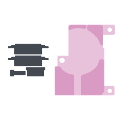 SmartGrade Pro™ - Adesivo de bateria (individual) para iPhone 12 Pro Max - (Aftermarket)