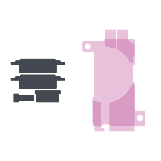 SmartGrade Pro™ - Adesivo de bateria (individual) para iPhone 13 - (Aftermarket)