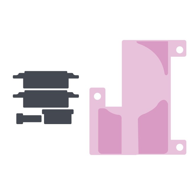 SmartGrade Pro™ - Adesivo de bateria (individual) para iPhone 14 Pro Max - (Aftermarket)