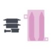 SmartGrade Pro™ - Adesivo de bateria (individual) para iPhone 14 Plus - (Aftermarket)