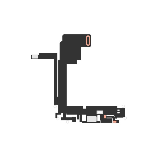 SmartGrade Pro™ - Cable flexible con puerto de carga (USB-C) para iPhone 15 Pro - (Original | Recuperado) - Titanio blanco SmartGrade Pro™ - Cable flexible con puerto de carga (USB-C) para iPhone 15 Pro - (Original | Recuperado) - Titanio blanco