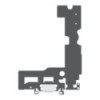 SmartGrade Pro™ - Charging port flex cable (Lightning) for iPhone 8 Plus - (Aftermarket) - Red