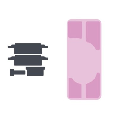 SmartGrade Pro™ - Adhésif pour batterie (simple) pour iPhone SE 2020 (SE2) - (Aftermarket)