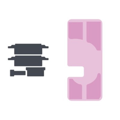 SmartGrade Pro™ - Adhesivo para batería (individual) para iPhone XR - (Aftermarket)