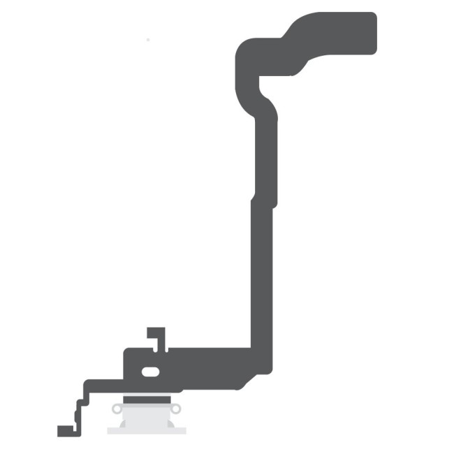 SmartGrade Pro™ - Charging port flex cable (Lightning) for iPhone XS Max - (Original | Reclaimed) - Gold