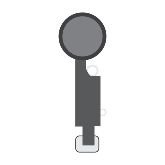 SmartGrade Pro™ - Home button for iPhone 6 / iPhone 6 Plus - (Original | Reclaimed) - White