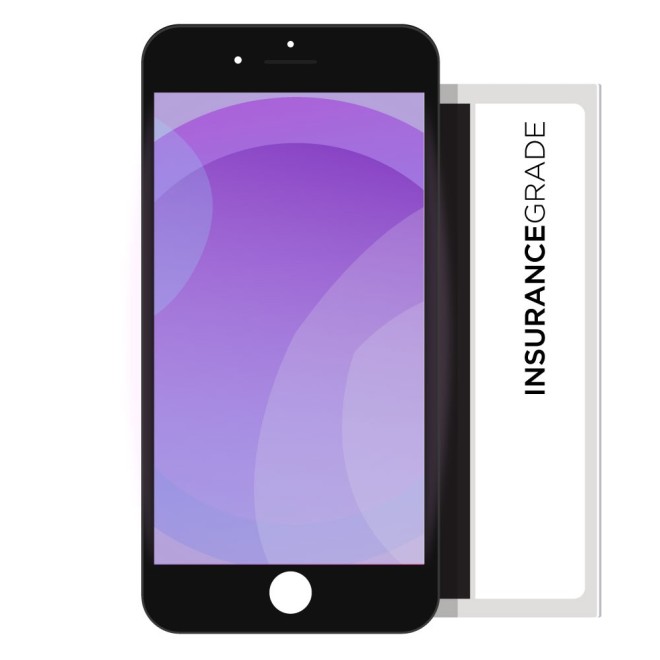 LCD screen for iPhone 7 - Insurance grade - Black