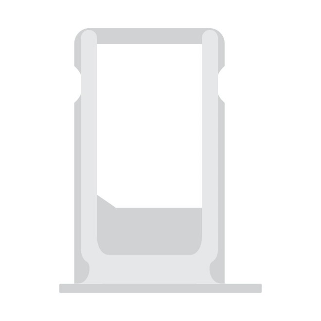 SmartGrade Pro™ - SIM Card tray (Double SIM) for iPhone 15 Pro / iPhone 15 Pro Max - (Aftermarket) - White Titanium