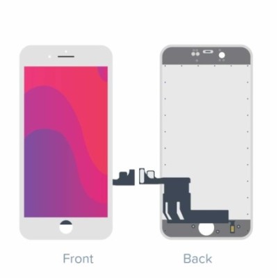 SmartGrade Pro™ - TFT InCell+ Pantalla para iPhone 8 / iPhone SE 2020 (S2) / iPhone SE 2022 (SE3) - (Aftermarket) - IC incorporado - Negro