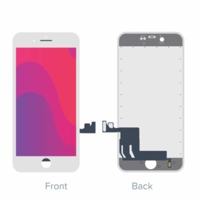 SmartGrade Pro™ - TFT Écran pour iPhone 7 Plus - (Original | Renouvelé) - IC intégré - Blanc