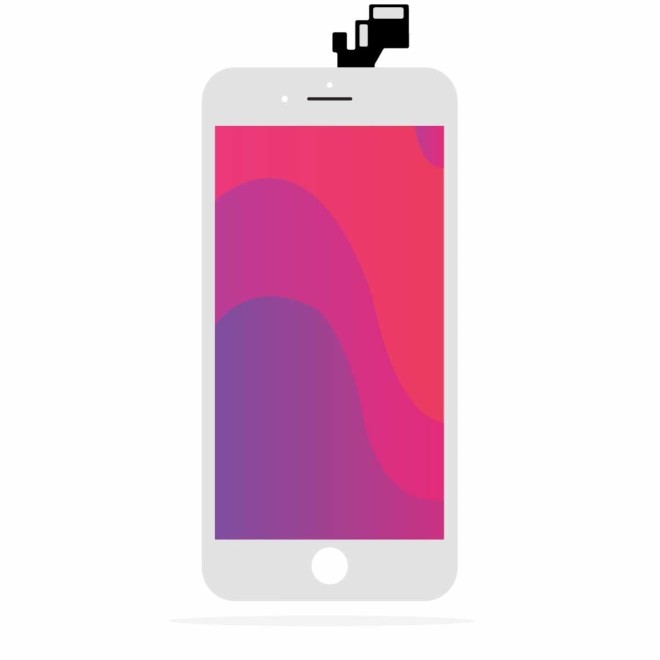 SmartGrade Pro™ - TFT Display for iPhone 5S / iPhone SE 2016 (S1) - (Aftermarket) - Built-in IC - White