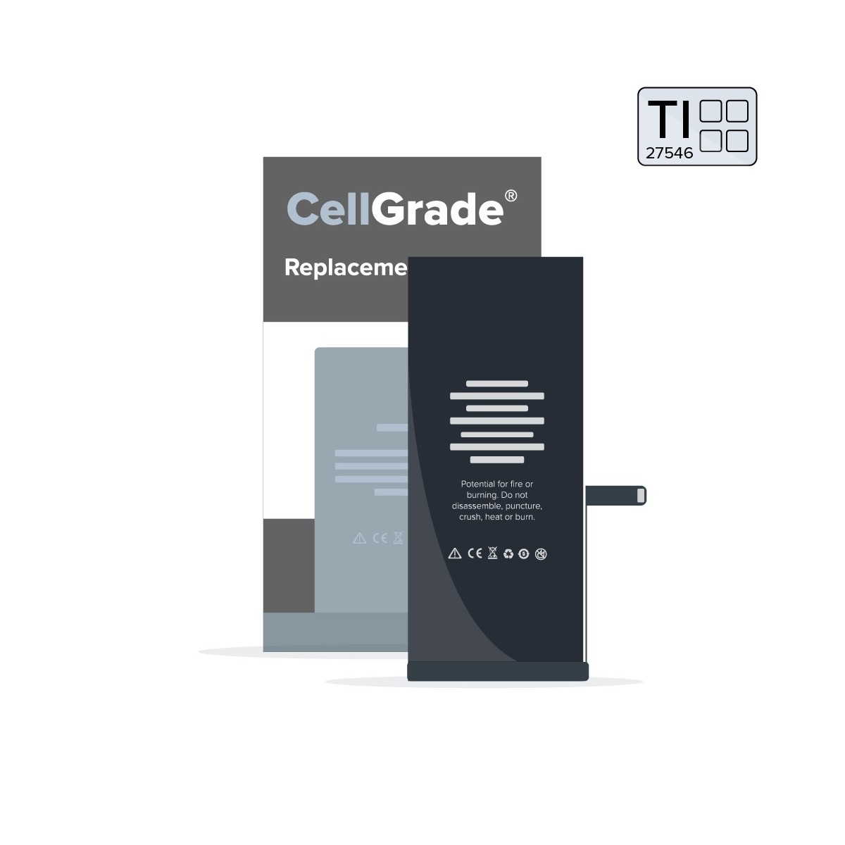 Battery for iPhone SE 2022 (Texas Instruments (TI) 27546)