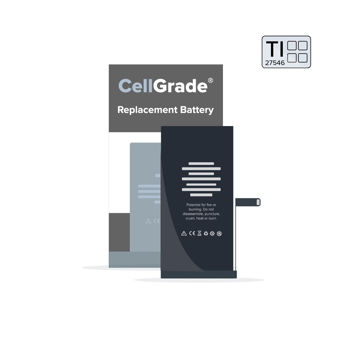 Battery for iPhone 12 mini (Texas Instruments (TI) 27546)