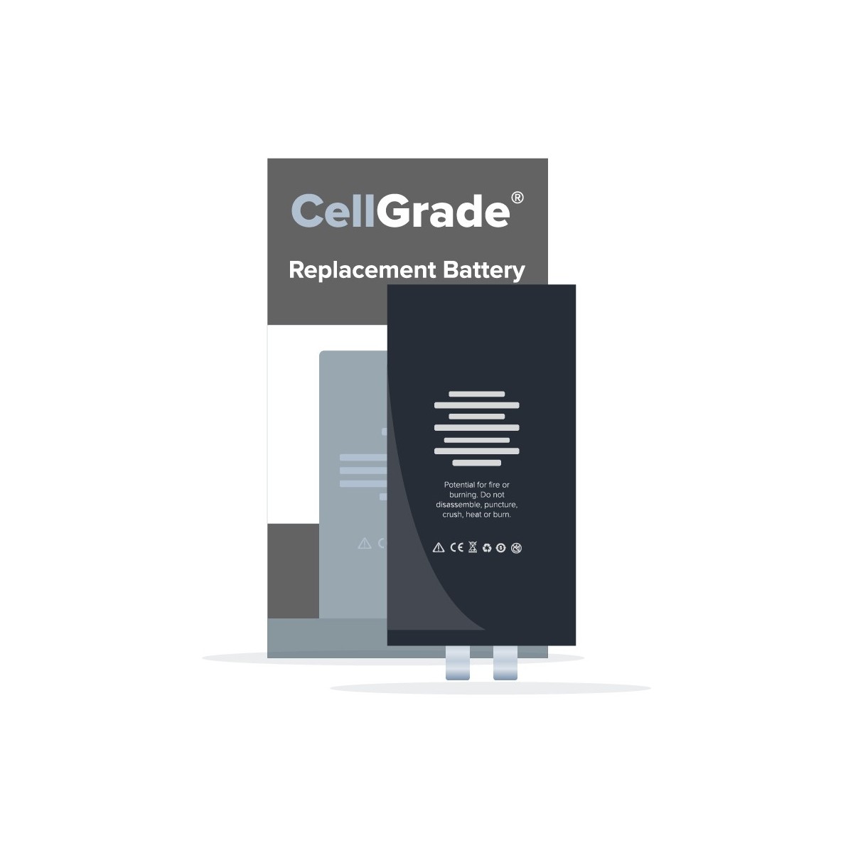 Battery for iPhone 13 mini (Raw battery cell)