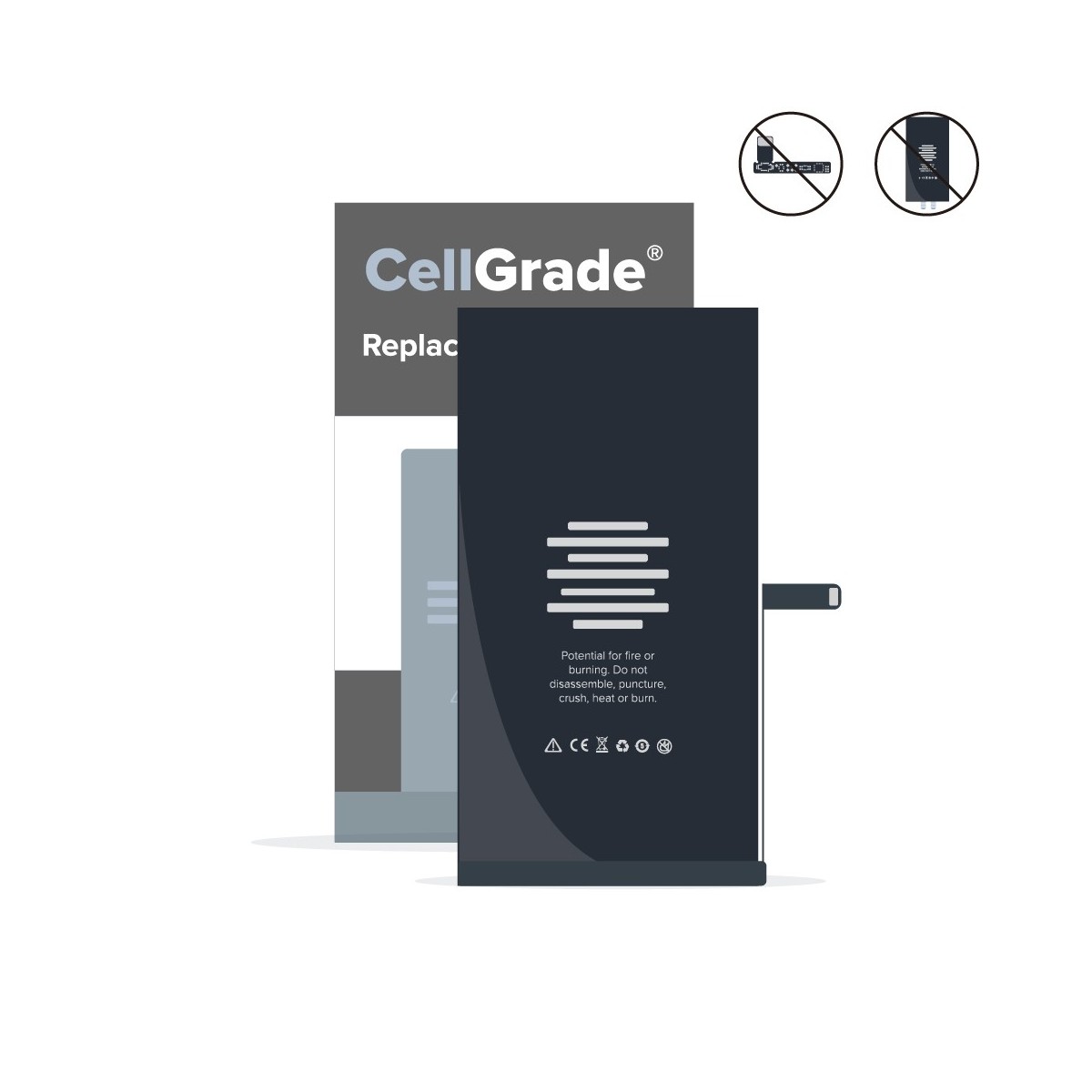 Battery for iPhone 14 Plus (Programmable flex)